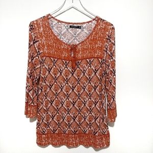 Max Jeans Long Sleeve Top Size Small